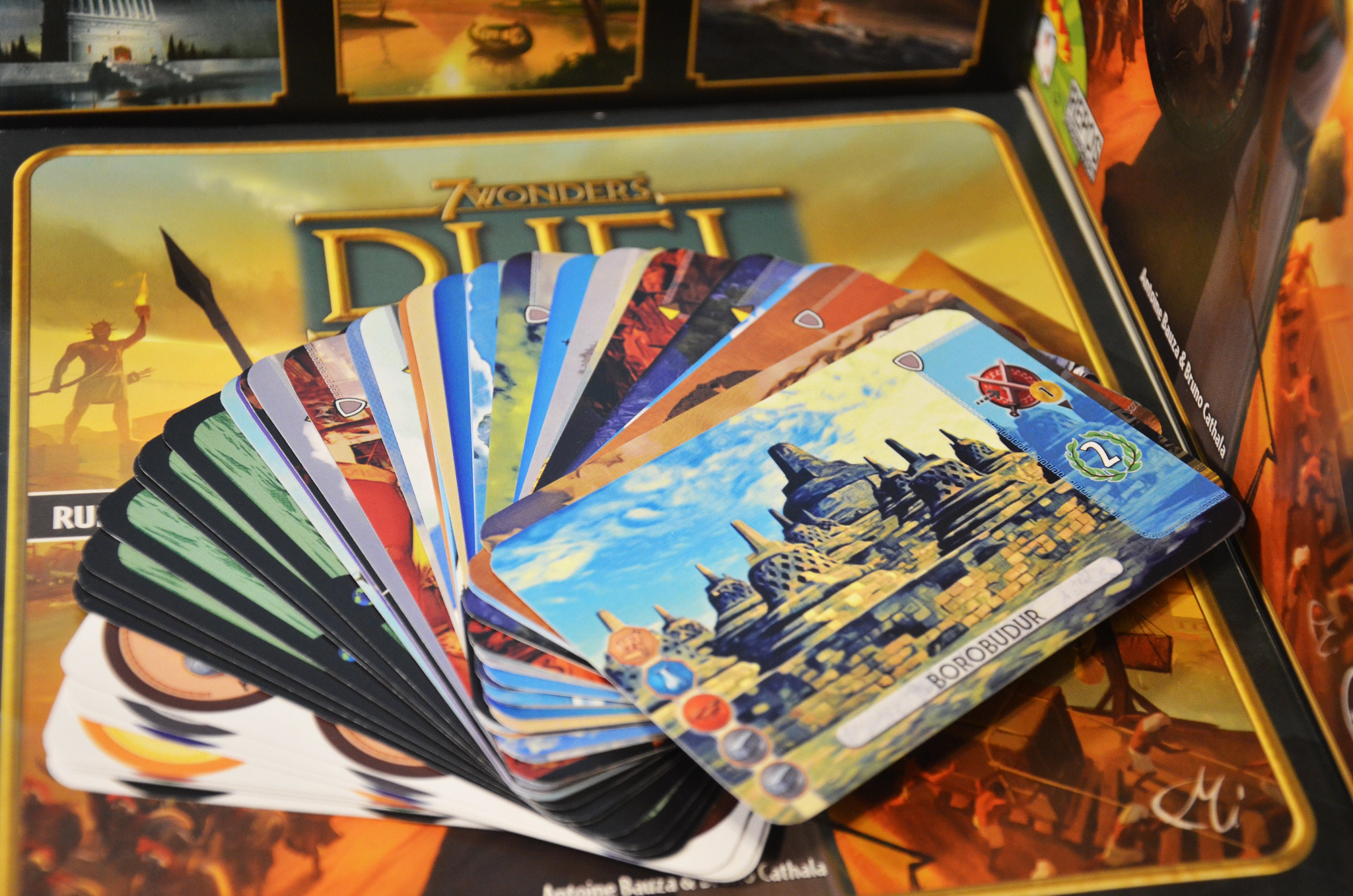 7 Wonders Duel Nature Fans Made Expansion Etsy