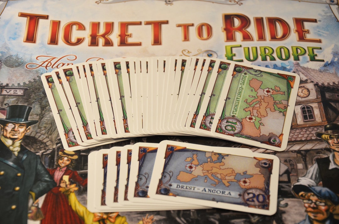 DESBUSSOLADOS - fanáticos por boardgames: Ticket to Ride: Europe
