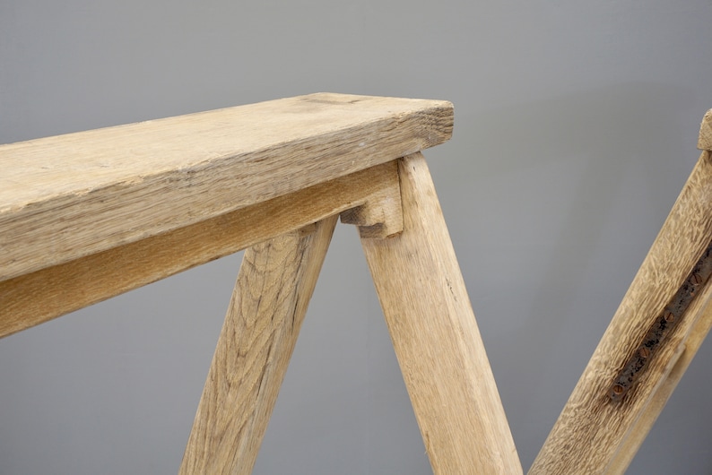 Pair of Oak Stands Etsy