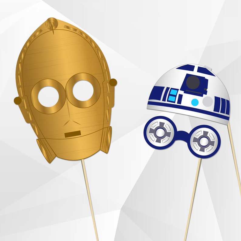 Star Wars Photo Booth Props Printable - Printable Word Searches