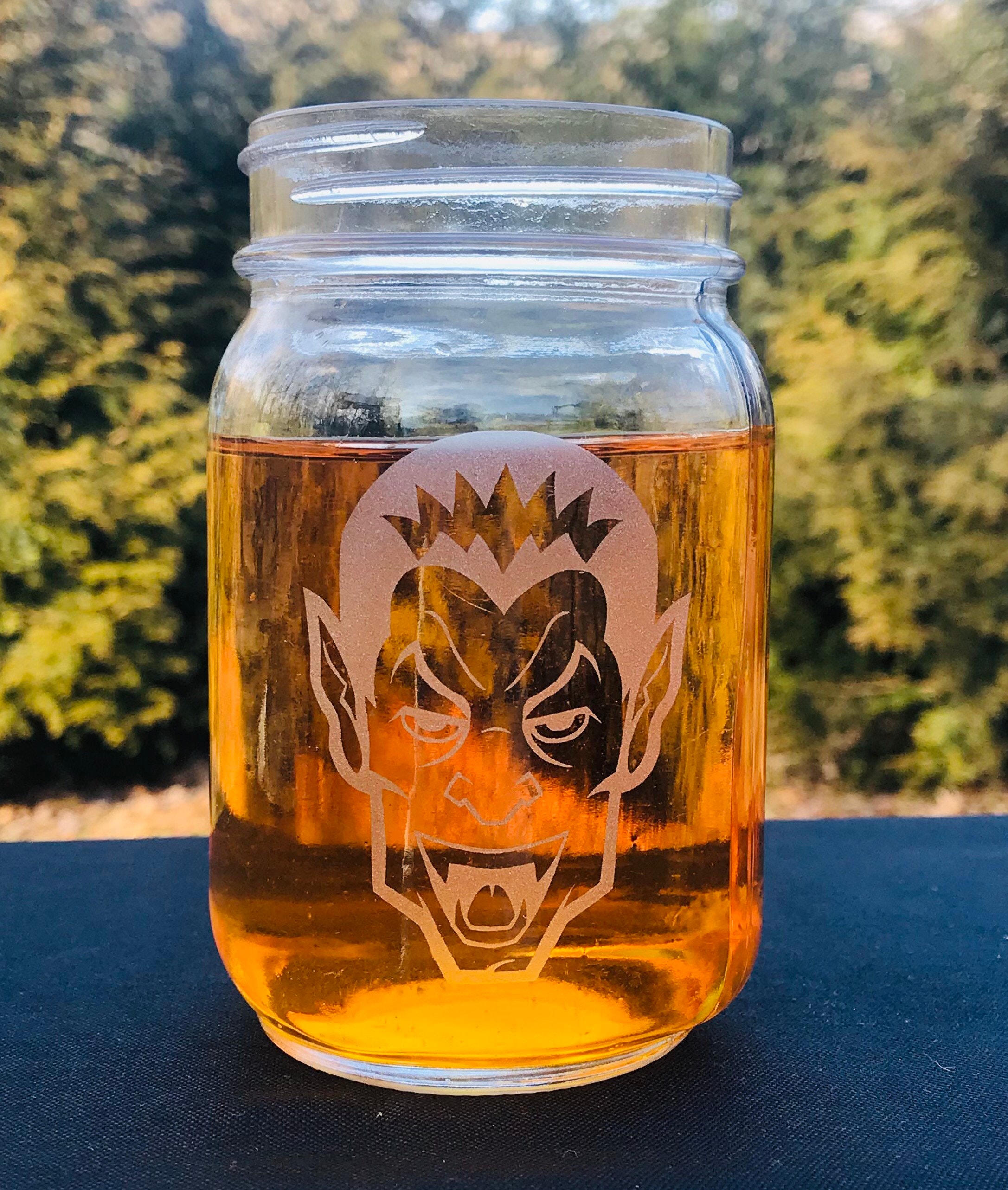 Dracula,  Dracula Glass, Dracula Decor, Halloween Glass, Etched Dracula Glass, Custom Beer Mug, Etched Glass, Halloween Shot Glass
