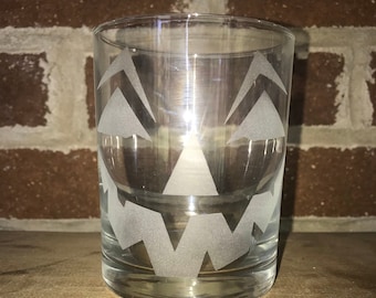 Jack-o-Lantern, Halloween, Decorazione di Halloween, Zucca in vetro, Festa di Halloween, Festa di Halloween, Vetro di Halloween personalizzato, Tazza personalizzata