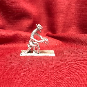 Man with a Cup, Metal Art, Recycled Art, Metal Figures, Cowboy, Man Cave Decoration