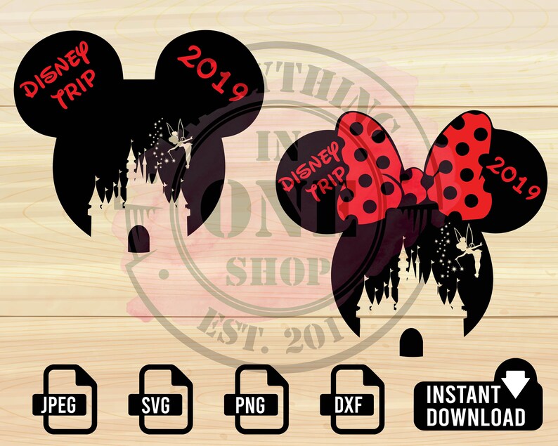 Free Free 194 Disney Castle Mickey Head Svg SVG PNG EPS DXF File