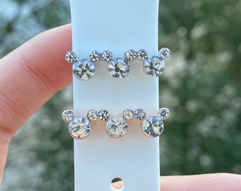 Mickey Head Stackable Watch Band Bar, Mickey Watch Strap Bar Charm, Apple Watch studs, Watch Band Studs, Fitbit Band Charm, MagicBand Charm