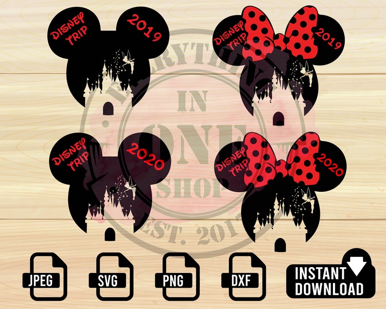 Free Free 156 Disney Castle Mickey Head Svg SVG PNG EPS DXF File