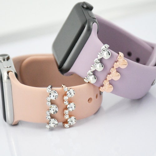 Personalized Apple Watch Band Charm Accessories Customized Etsy