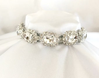 diamond studded cat collar