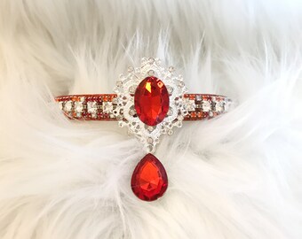 ruby cat collar