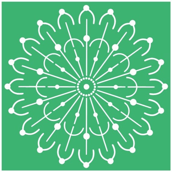 Download Dot Art Templateshome Decor Kitchen Decorgift For Etsy