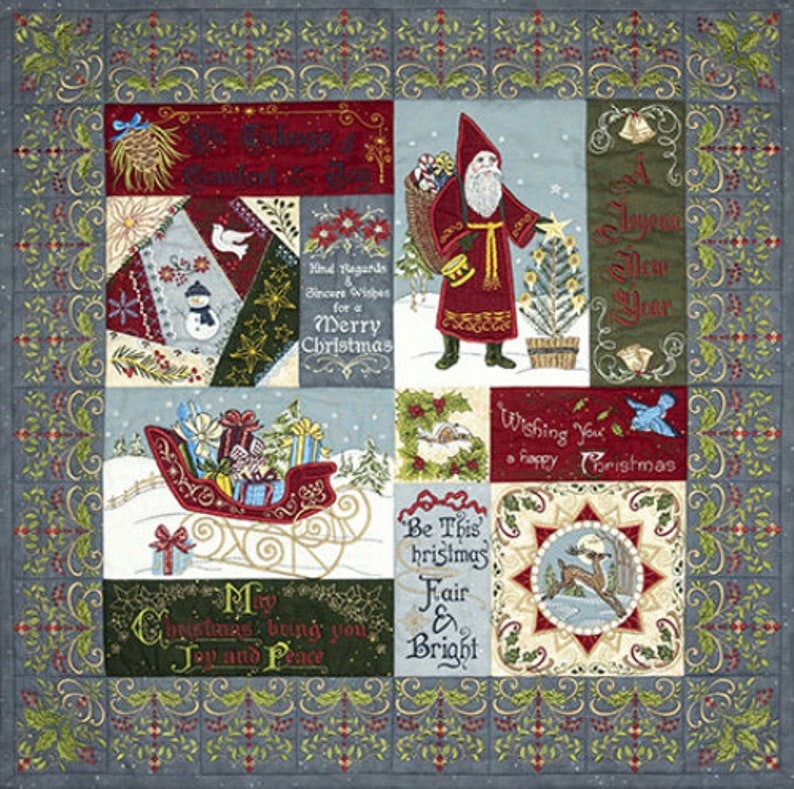 Victorian Christmas Quilt Special Edition Anita Goodesign