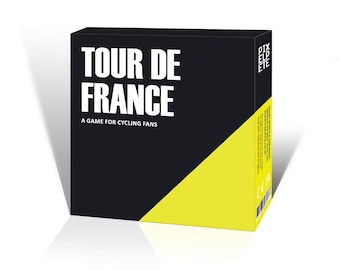 Tour de France Sports game for Cycling Fans featuring 50 question cards and including a Who's Who round on each card!