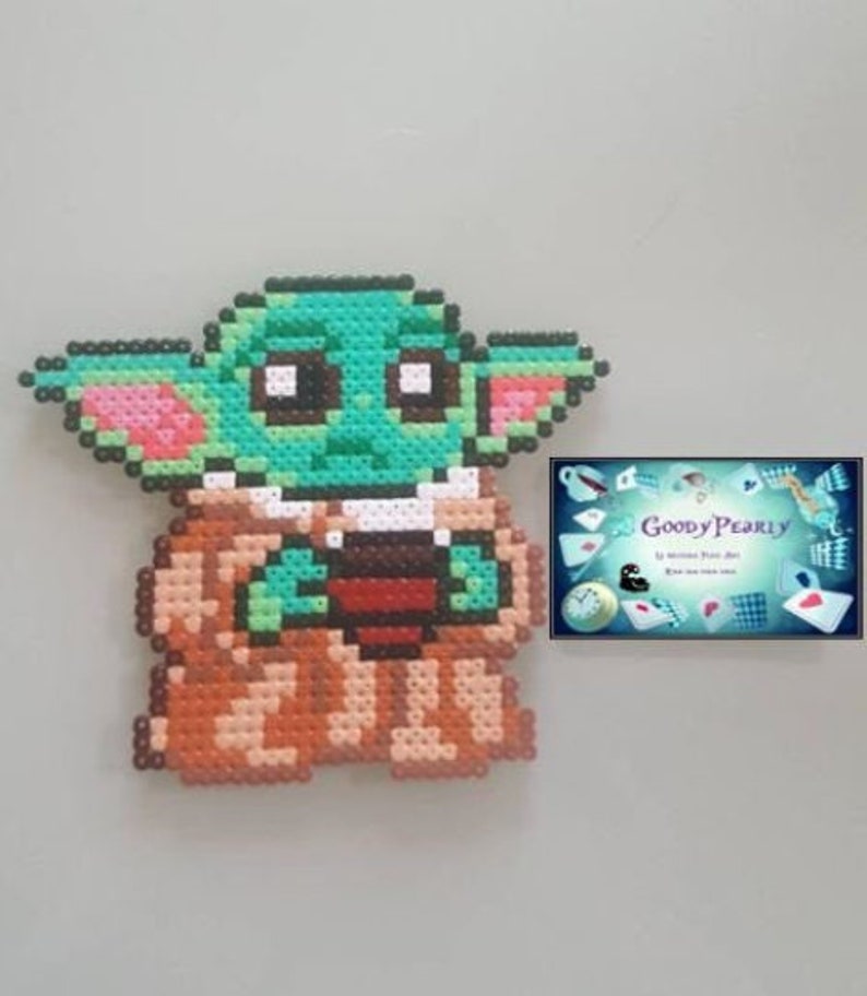 Featured image of post Baby Yoda Pixel Art Mandalorian : Baby yoda (not actually yoda) from the mandalorian tv serise from disney+.