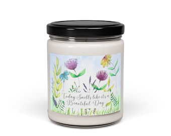 Sojaljus, Blomsterljus, Vildblomsljus, Vacker dagsljus, Doftljus, Heminredning, Present till henne