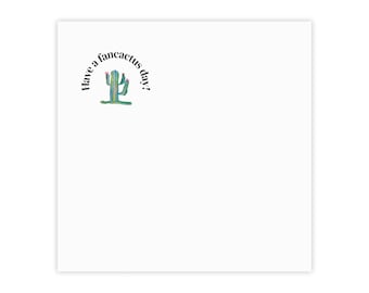 Bloc-notes Post-it® Cactus : décoration de bureau amusante
