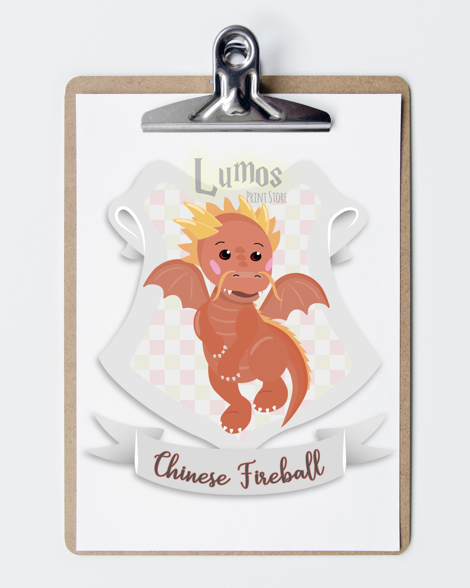 Set of 4 Triwizard Tournament Dragons Harry Potter Inspired | Etsy