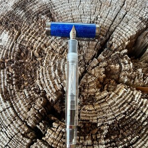 Demonstrator pen fountain pen handmade pen custom pen