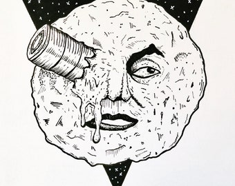 Moon Drawing