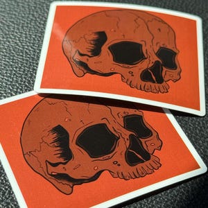 Skull Sticker