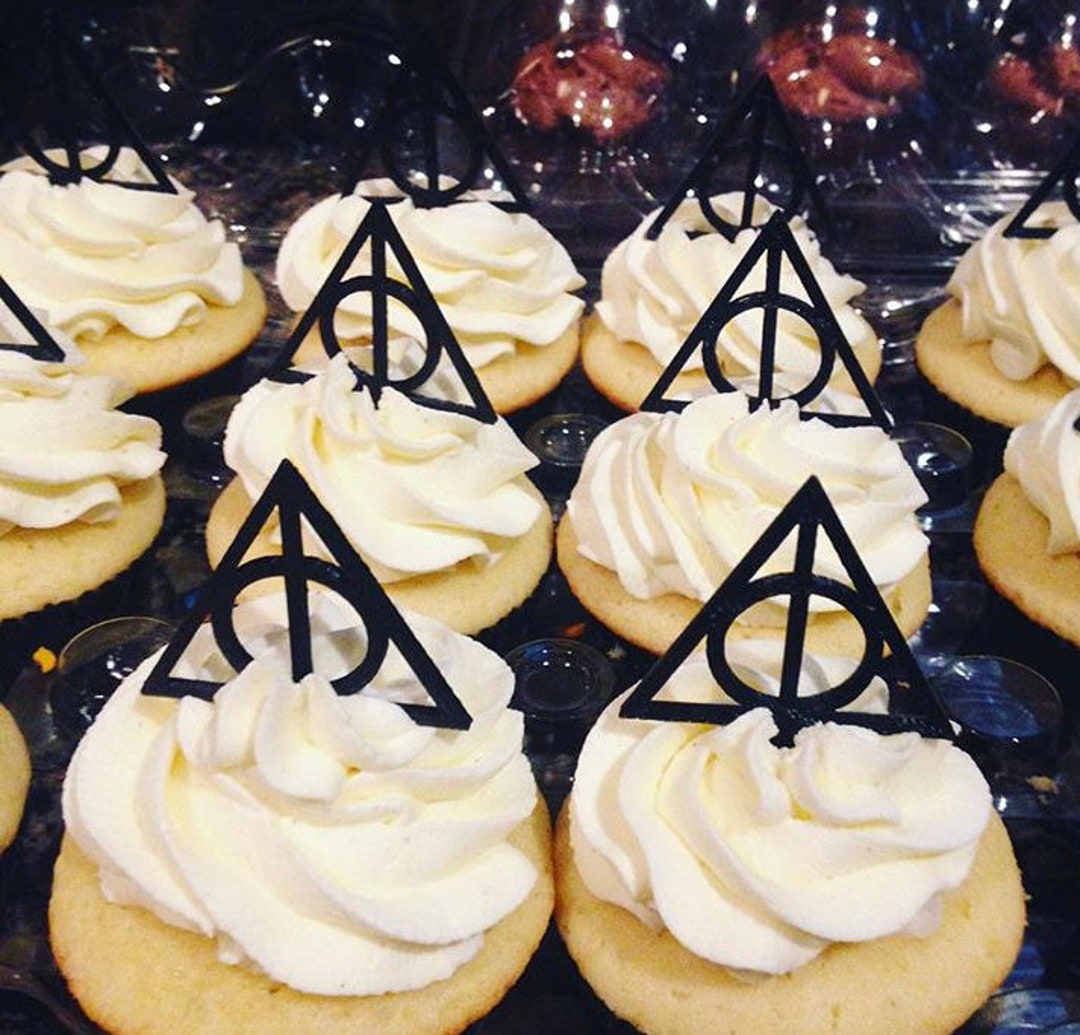 Cupcake Toppers Custom 3D Printed Food Grade PLA Plastic Etsy