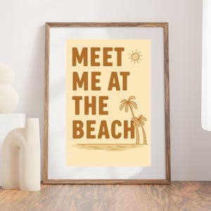 Encuéntrame en la playa imprimir