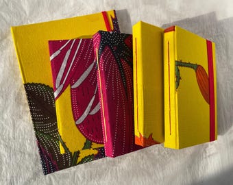 Colourful Handmade Journals with External Stitching