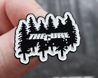 The Cure A FOREST Pin Badge Gothic Rock Post Punk 3 Imaginary Boys Robert Smith