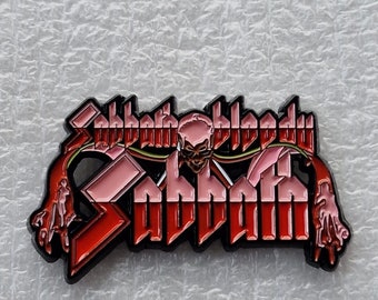 Black Sabbath.  Sabbath Bloody Sabbath Pin Badge Heavy Rock Ozzy Osbourne Killing Yourself