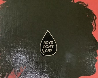 The Cure Boys Don’t Cry pin badge Gothic rock post punk goth