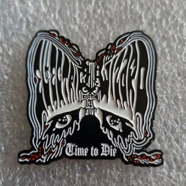 Electric Wizard TIME TO DIE Pin Badge Doom Metal Stoner Rock I Am Nothing SadioW