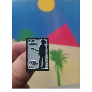 The Cure Boys Don’t Cry pin badge Gothic rock post punk goth