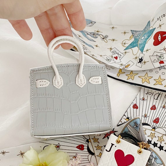MarysBloomingHouse Handmade Micro Bag Charm | Handmade Mini Charm | Handmade Mini Bag Charm