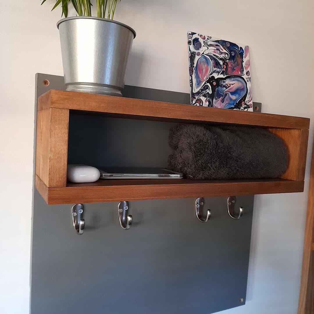 Peloton Shelf for 2 Spin Bike Tread Home Gym Wall Hung Etsy UK