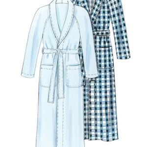 Sewing Pattern for Men's Pajama's and Robe Men's | Etsy