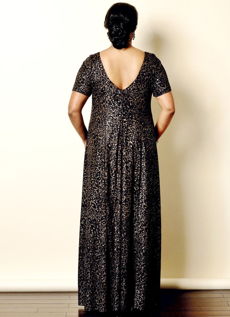 Sewing Pattern Women's Easy Evening Dress Pattern Formal Etsy