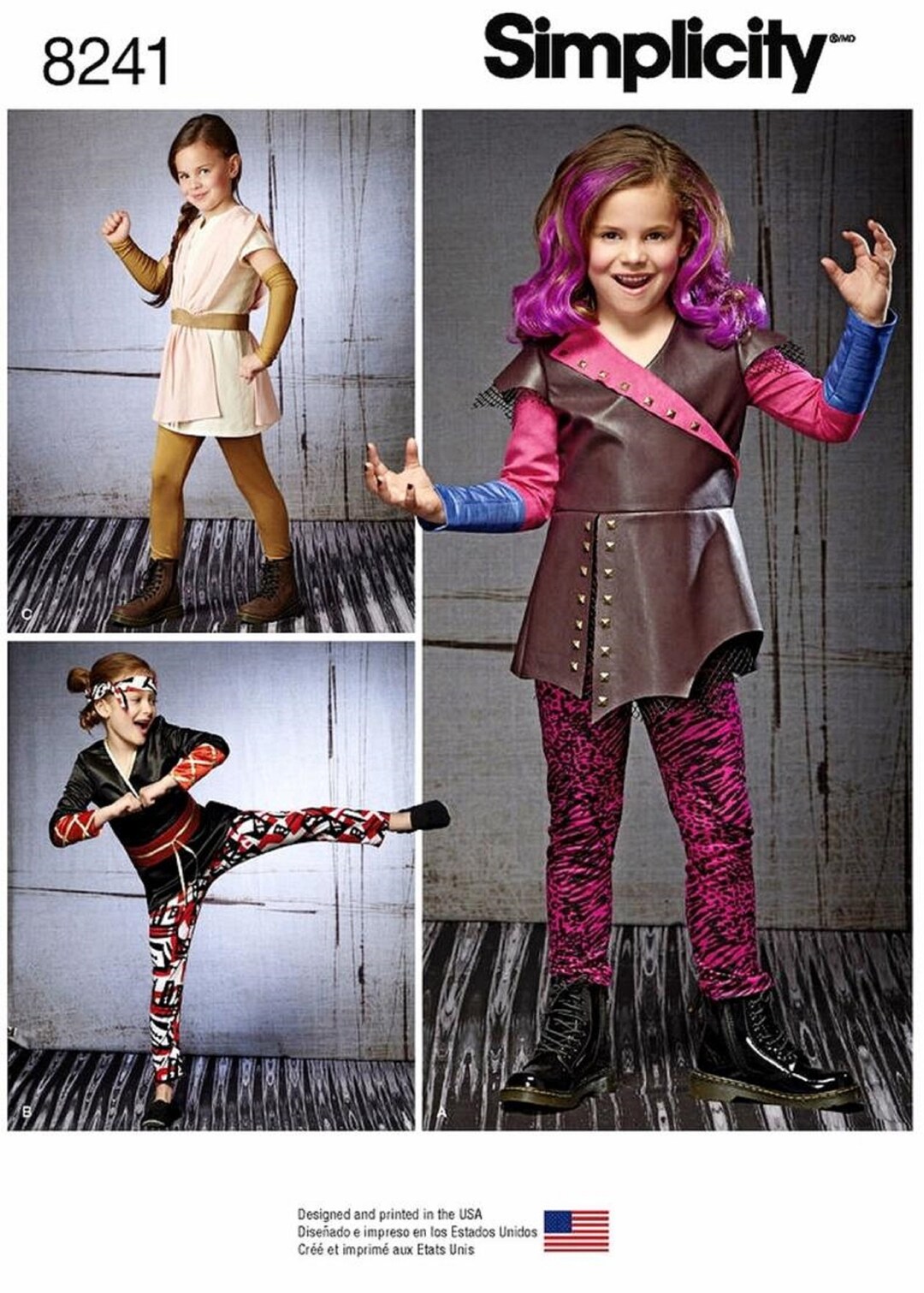 Sewing Pattern Girls' Warrior Costumes Pattern, Next Generation She