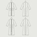 Sewing Pattern Women's Robe Pattern, Zip Front Robe Pattern, Butterick ...