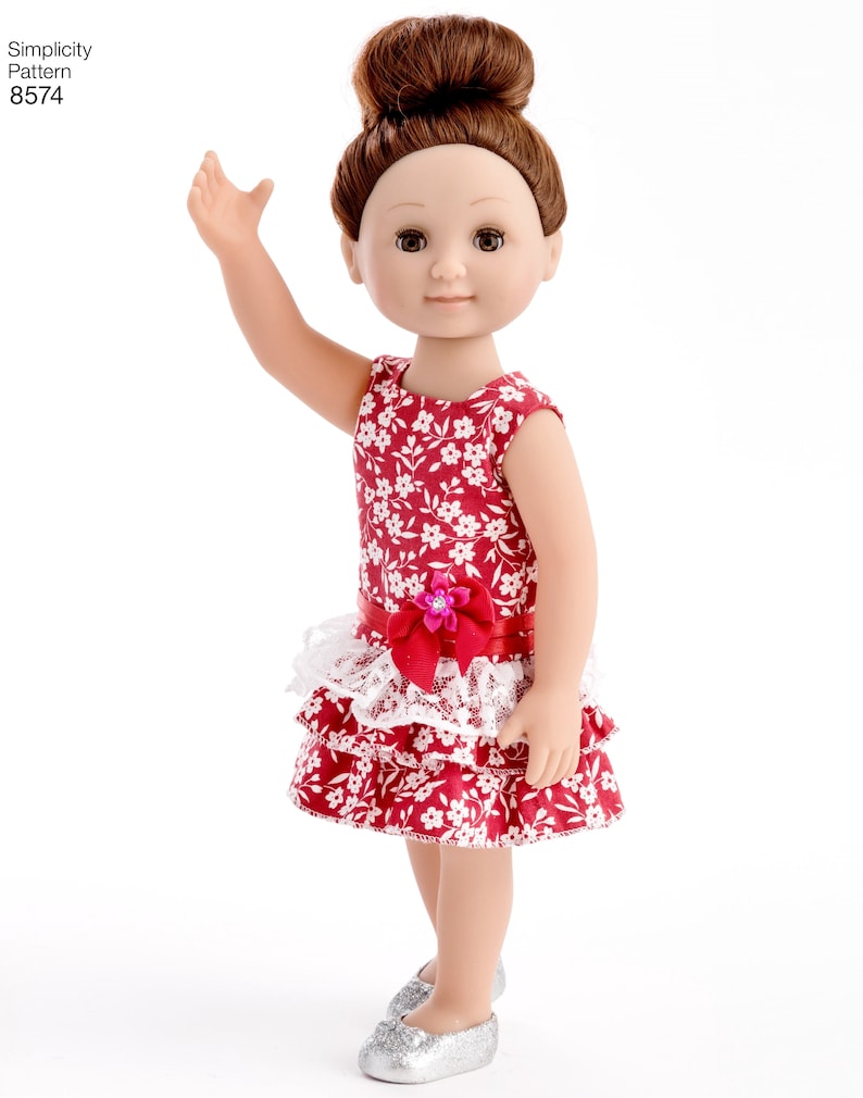 Sewing Pattern 14 inch Doll Clothes Pattern Simplicity Sewing Etsy