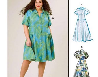 Sewing Pattern Women's Robe Pattern, Zip Front Robe Pattern, Butterick ...