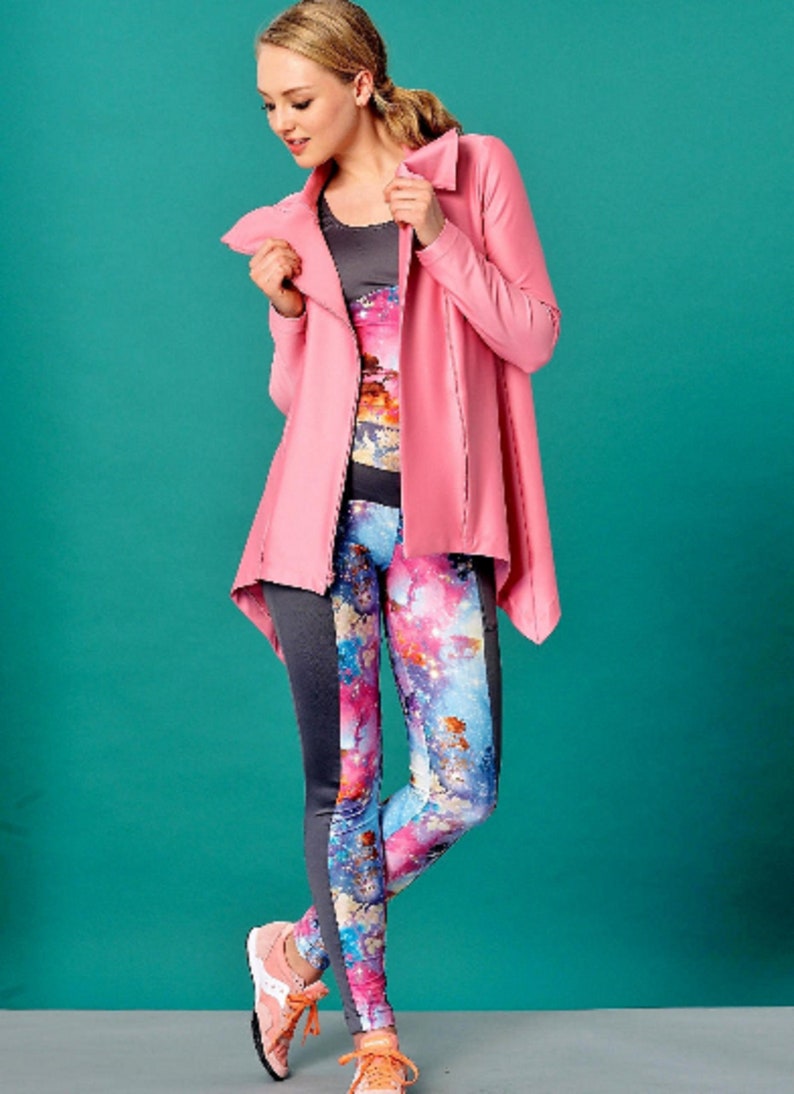 Sewing Pattern Women�s Workout Clothes Pattern Yoga Etsy