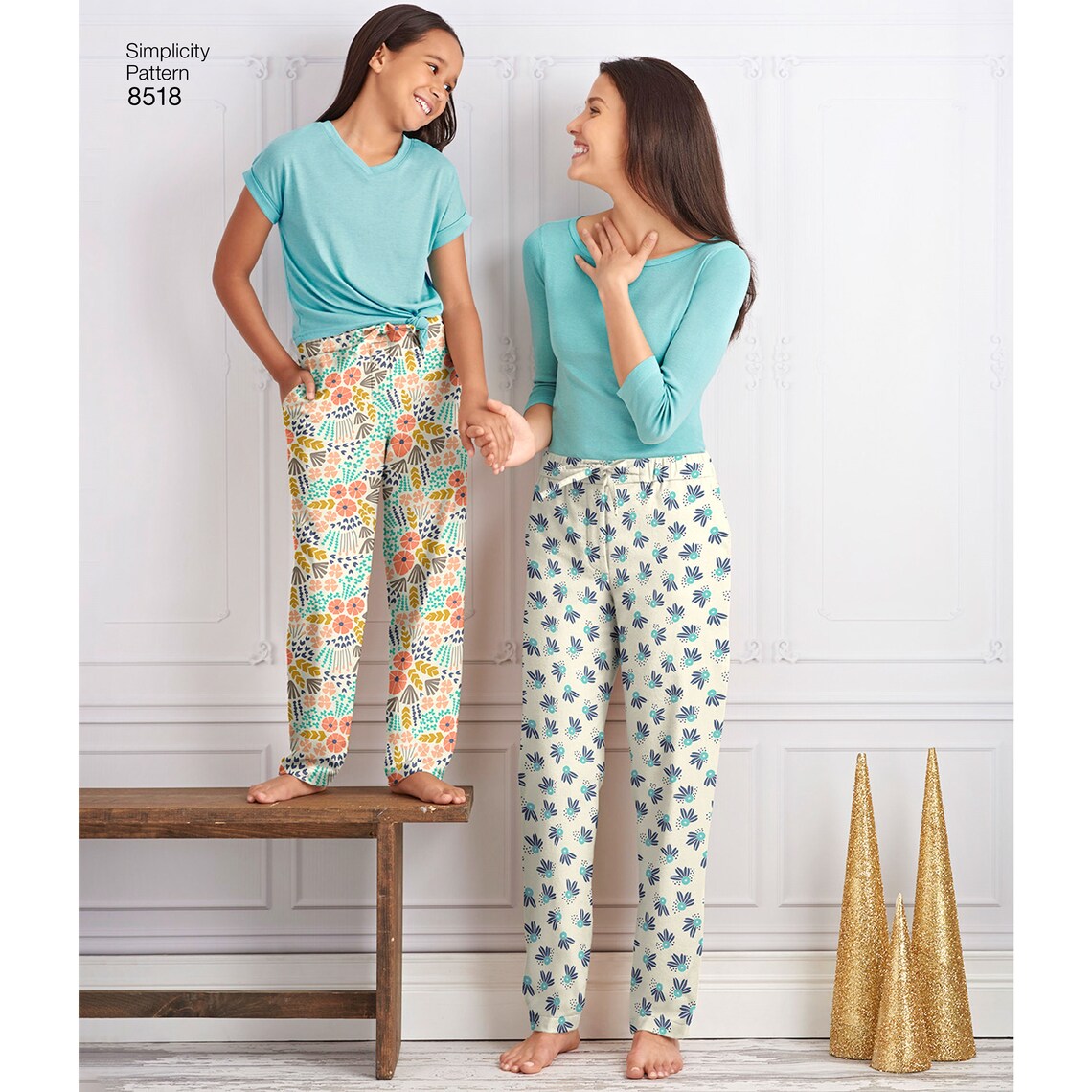 Mommy and Me Lounge Pants Pattern Lounge Pants With Pockets Etsy