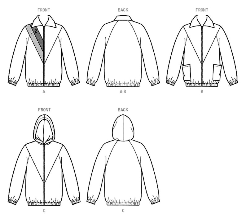 Sewing Pattern Women's Jacket Pattern Lined Jacket Etsy