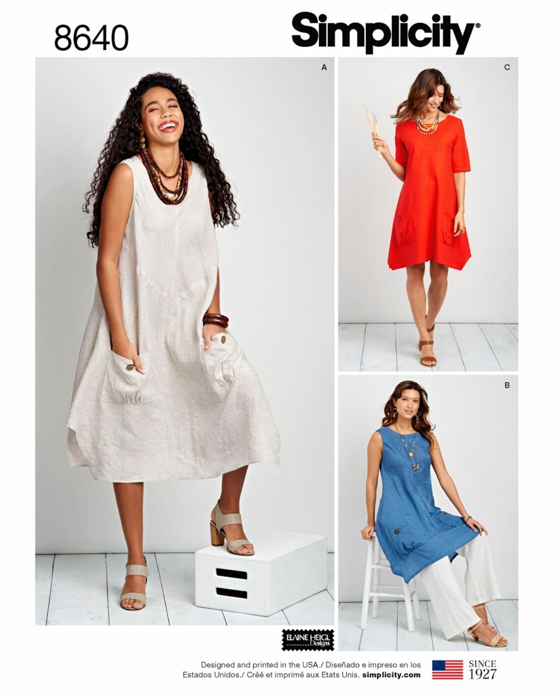 Sewing Pattern Women's Tunic Dress Pattern Misses Tunic Etsy