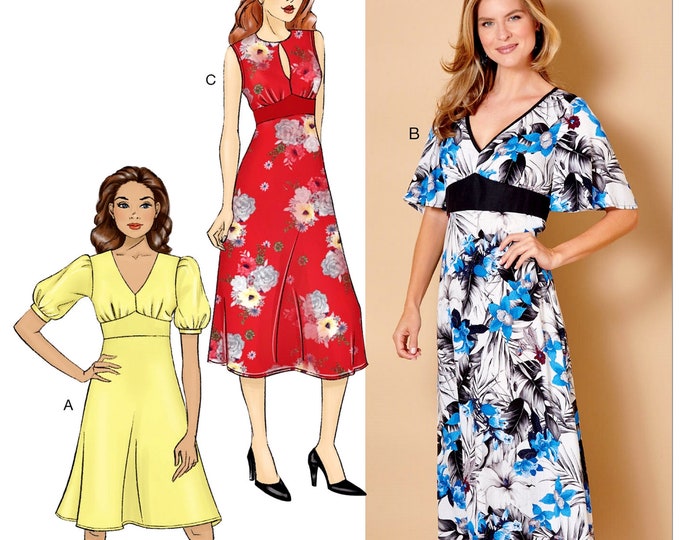 Sewing Pattern Flared Dress Pattern Loose Fit Dress Pattern - Etsy