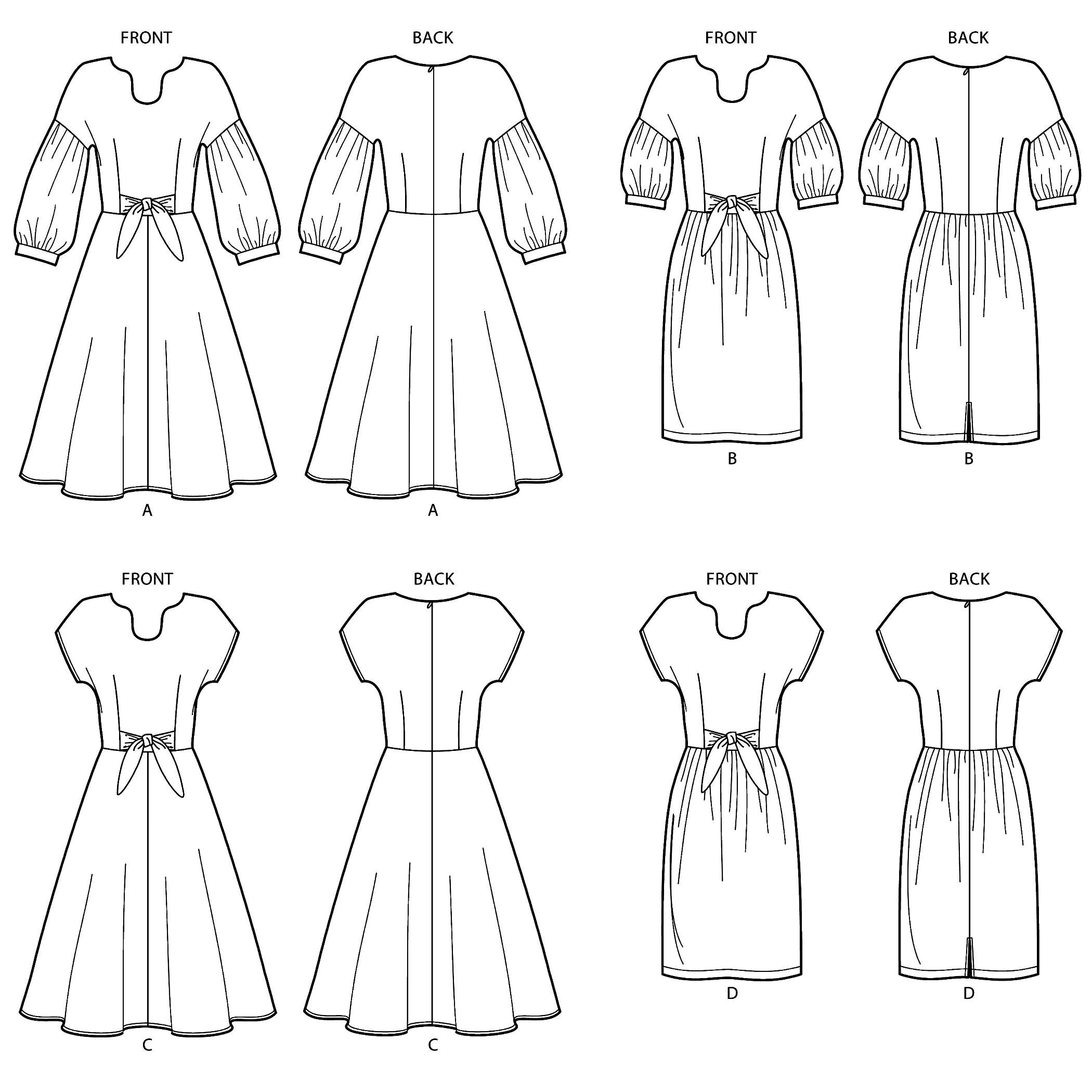 Sewing Pattern Women's Dress Pattern Sheath Dress Etsy