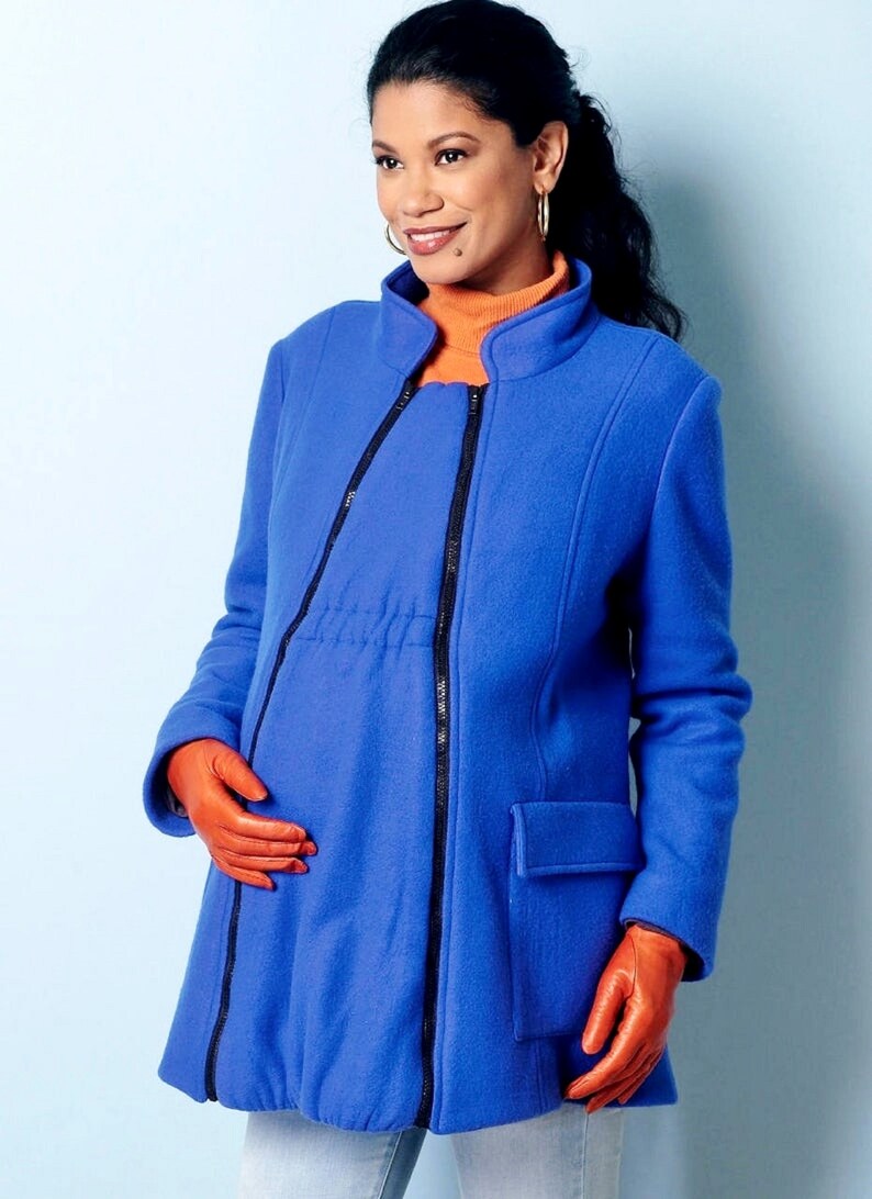 Sewing Pattern Maternity Coat Pattern Papoose Jacket Pattern Etsy