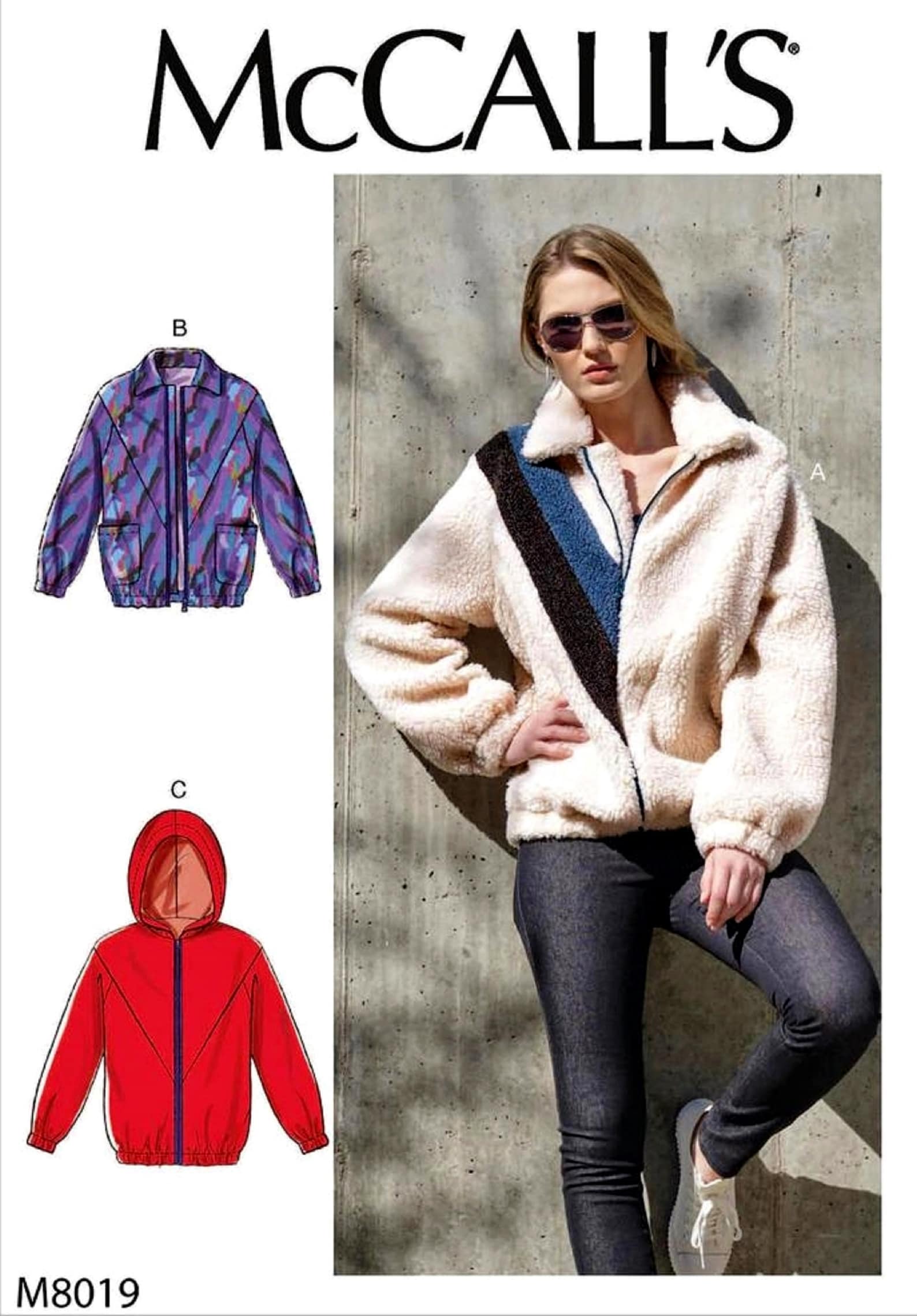 Mccall's Sewing Pattern Women's Jacket Pattern, Lined Jacket Pattern ...