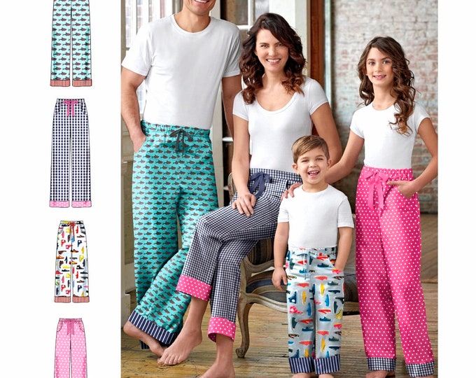 Sewing Pattern Lounge Pants Pattern, Adult Lounge Pants, Teen Lounge