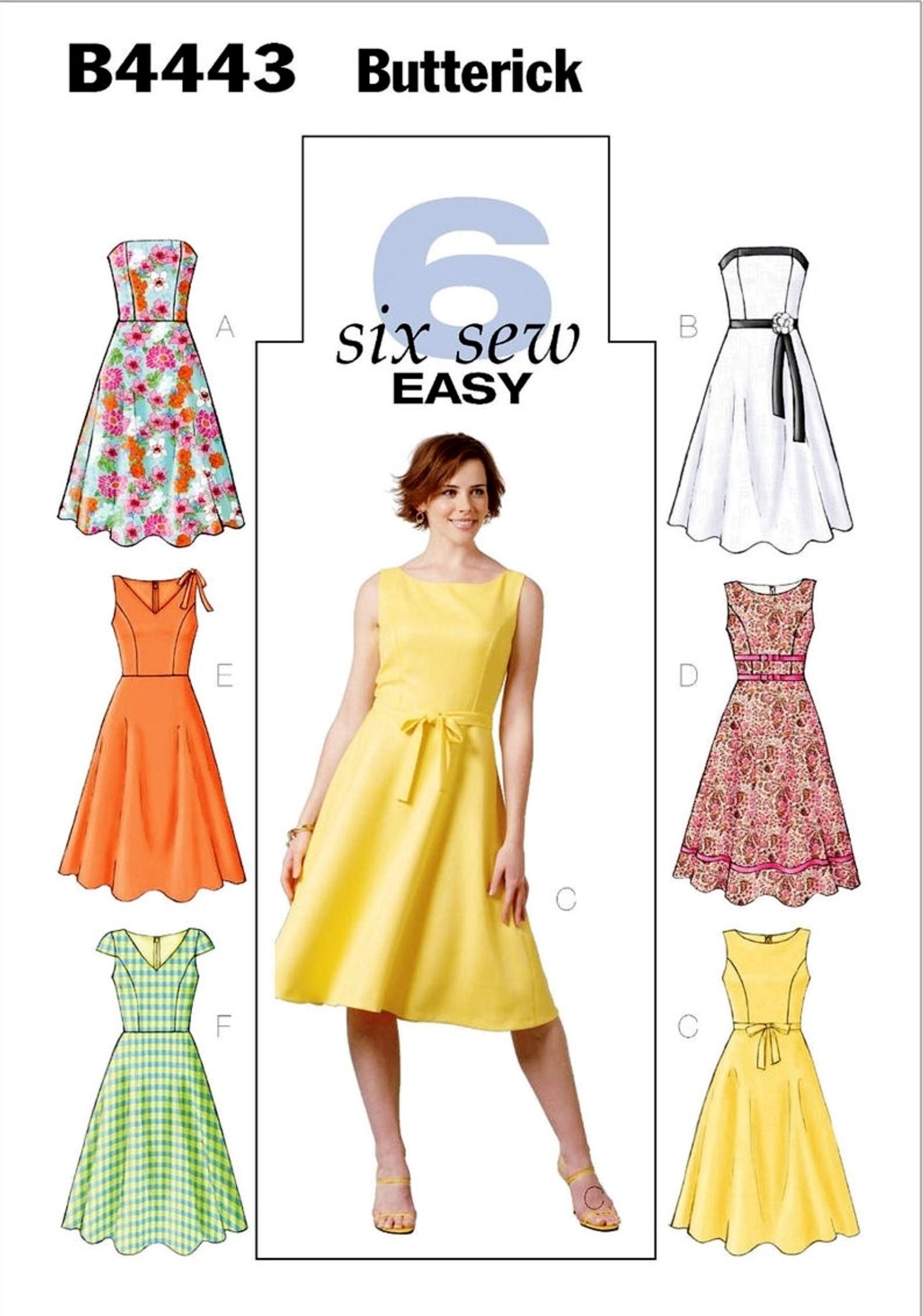 Sewing Pattern Strapless Dress Pattern ...