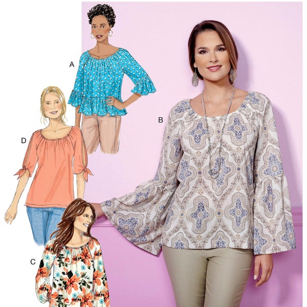 Peasant Blouse Pattern Etsy